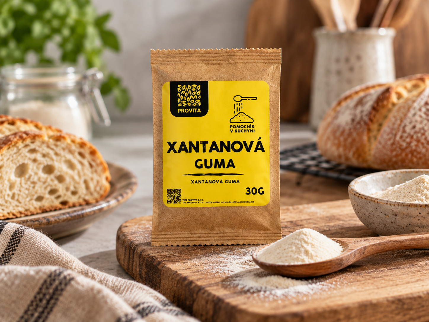 Bezlepková XANTANOVÁ GUMA 30 g - Provita
